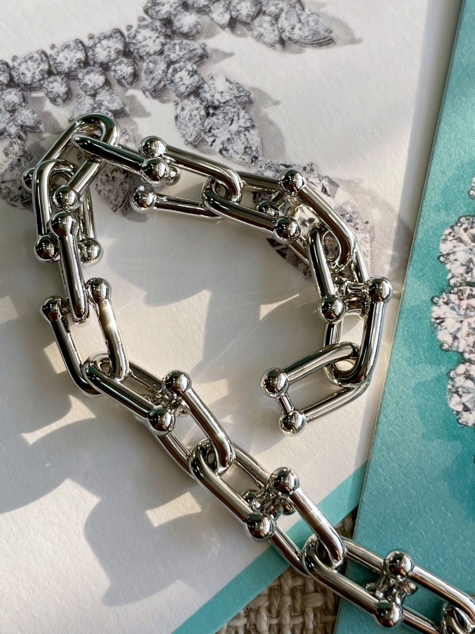 Wire Bracelet in Yellow Gold, Micro Link Bracelet in Yellow Gold - TIFFANY
