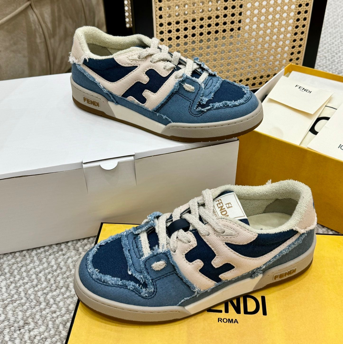 Math Series 2024 Couples' Sneakers - FENDI