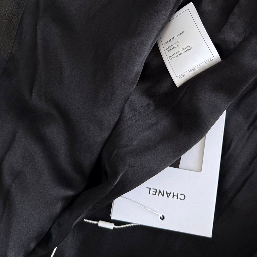 Handcrafted Genuine Sheepskin Vest - CHANEL