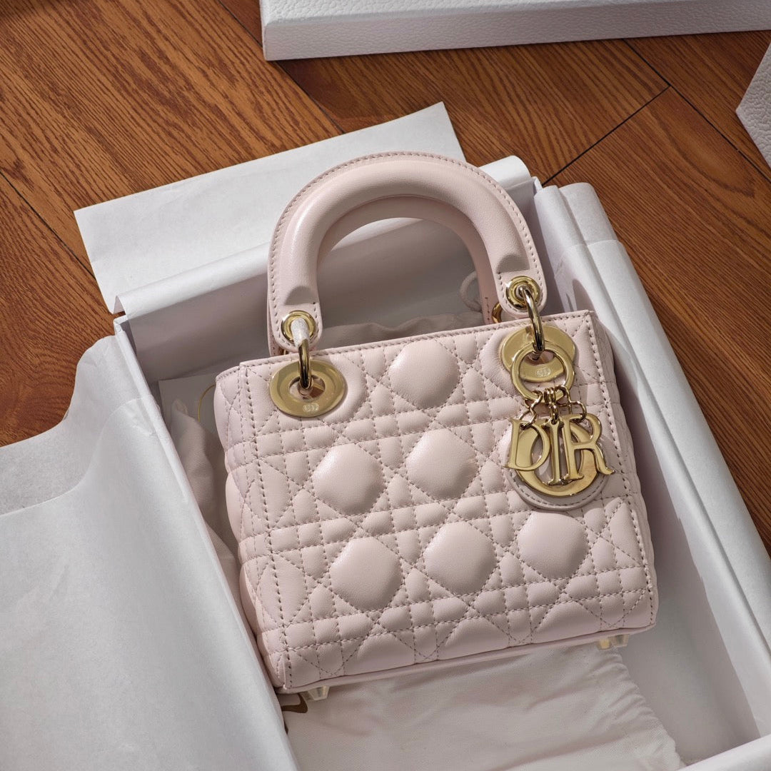 Mini Lady Dior Handbag - DIOR