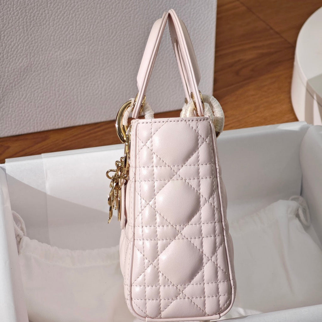 Mini Lady Dior Handbag - DIOR