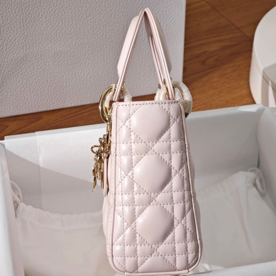Mini Lady Dior Handbag - DIOR