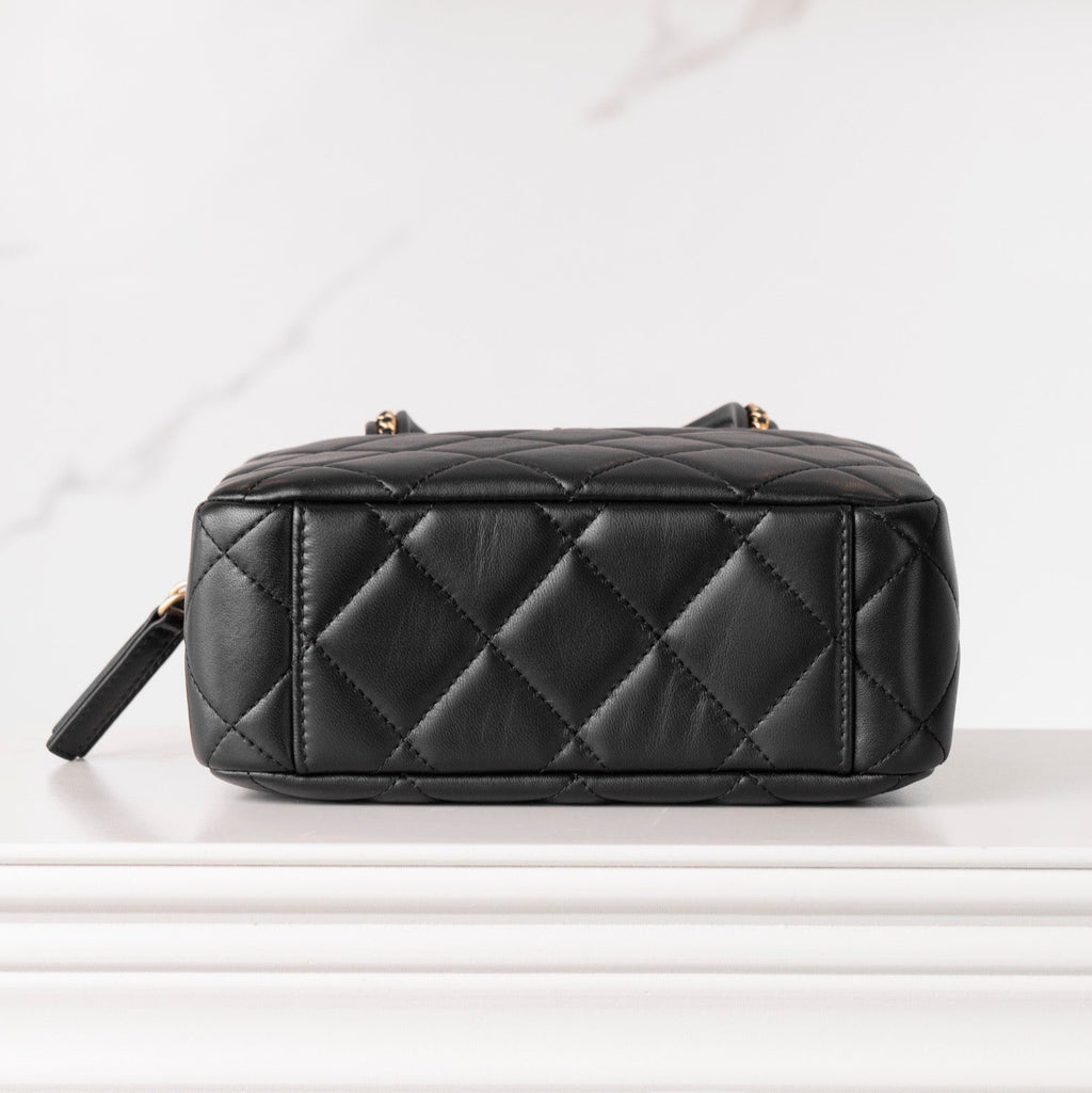 Bowling Bag Black - CHANEL