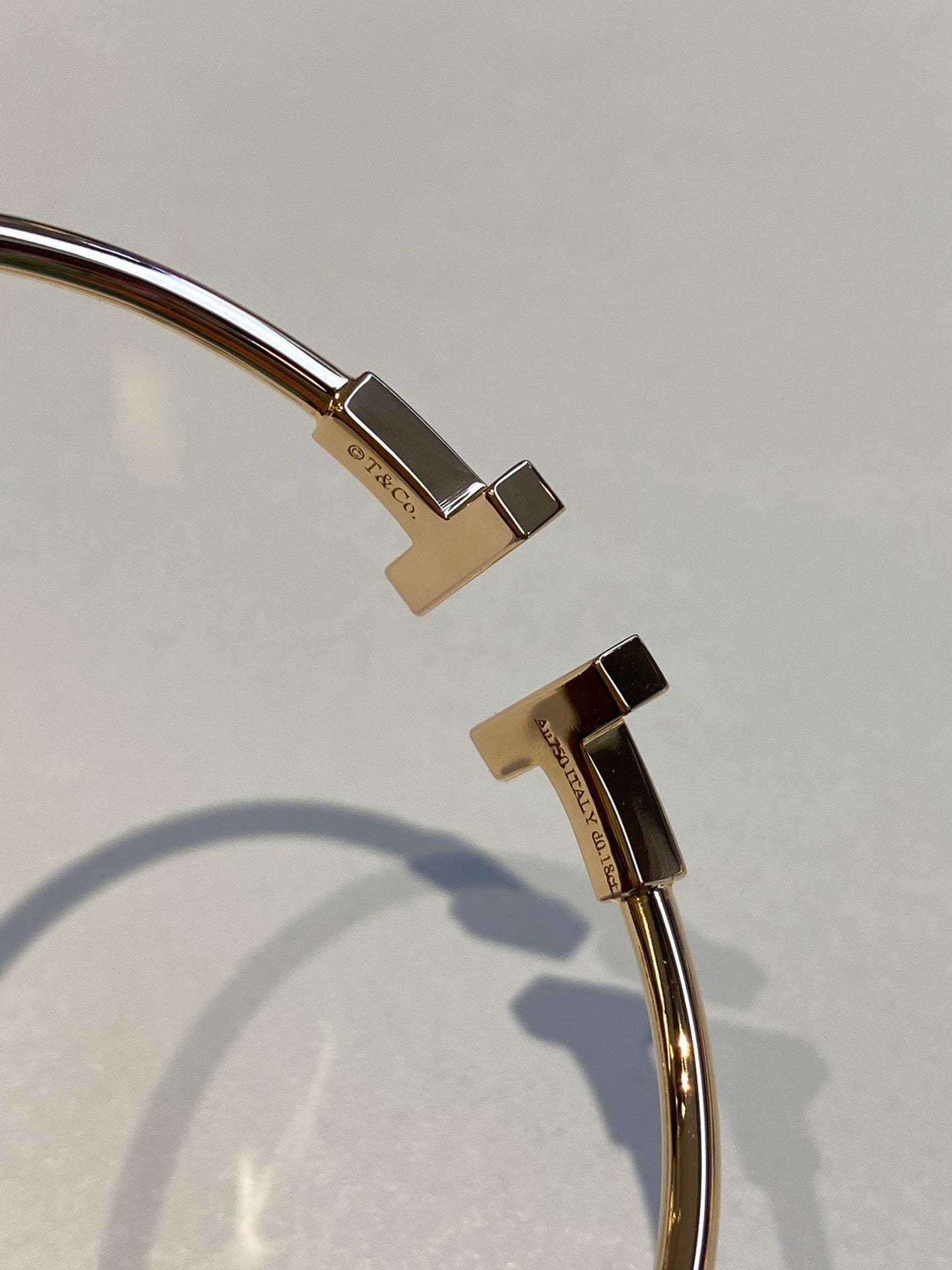 Wire Bracelet in Yellow Gold, Micro Link Bracelet in Yellow Gold - TIFFANY
