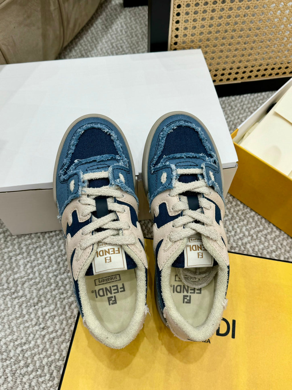 Math Series 2024 Couples' Sneakers - FENDI